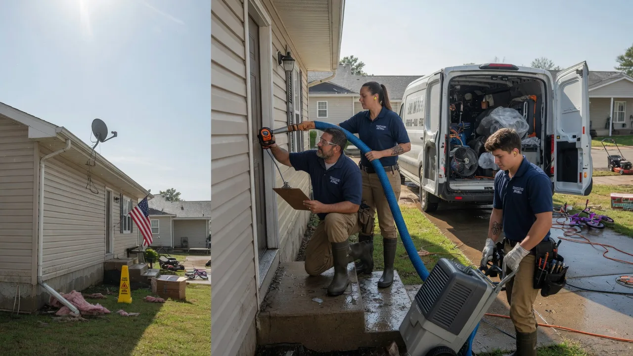 Ceiling Water Damage Restoration in Toluca, IL near me